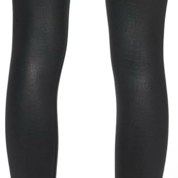 NEW DKNY faux leather crocodile print leggings XS - Picture 5 of 10